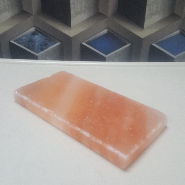 himalayan salt tile  (pink)